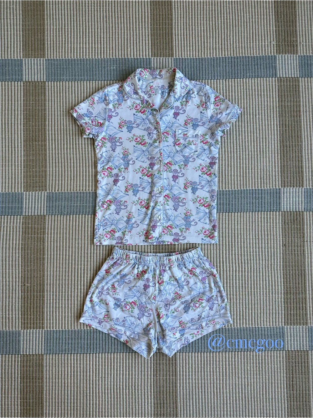 Roller Rabbit x LoveShackFancy collab Pajamas